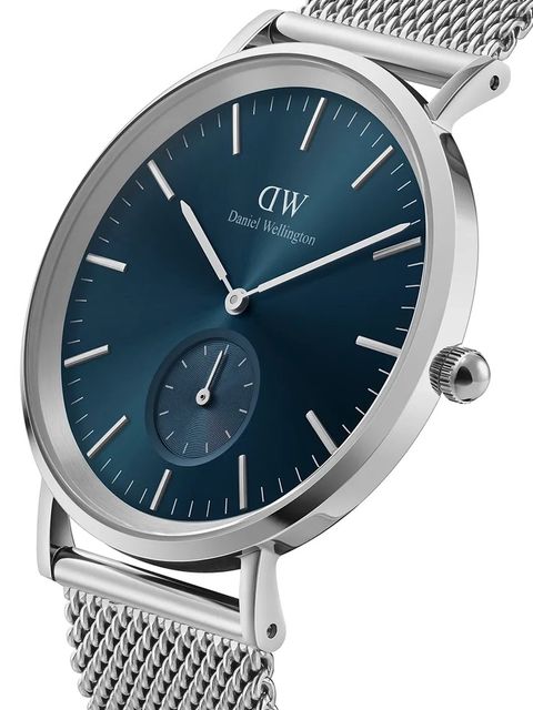 Daniel Wellington zegarek Classic Multi-Eye Sterling Arctic 40 damski kolor srebrny DW00100710 - zdjęcie produktu nr 2