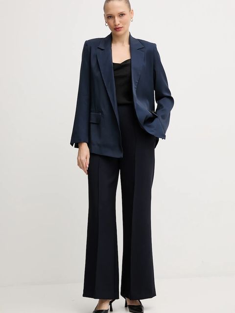 Pedro del Hierro marynarka kolor granatowy jednorzędowa gładka 6752170 - zdjęcie produktu nr 2