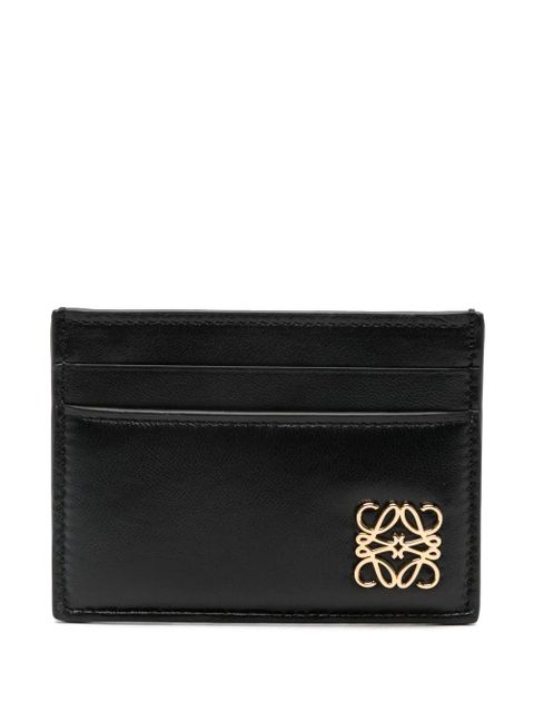 LOEWE Puffer Anagram card holder - Black - zdjęcie produktu nr 1