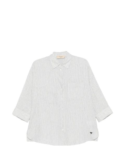 Weekend Max Mara Panetto striped-pattern shirt - White - zdjęcie produktu nr 1