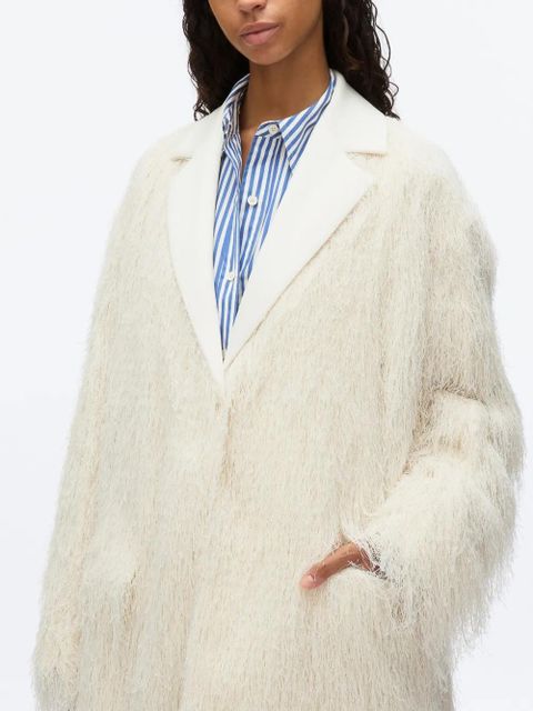 3.1 Phillip Lim fringe tuxedo-coat - Neutrals