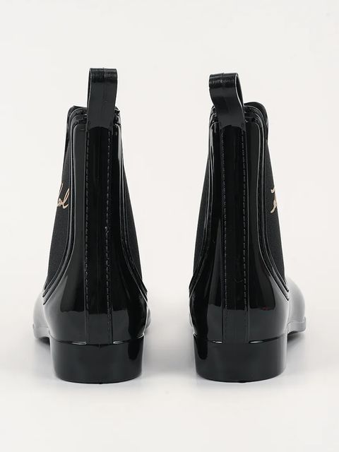 Karl Lagerfeld kalosze KALOSH II damskie kolor czarny KL94775