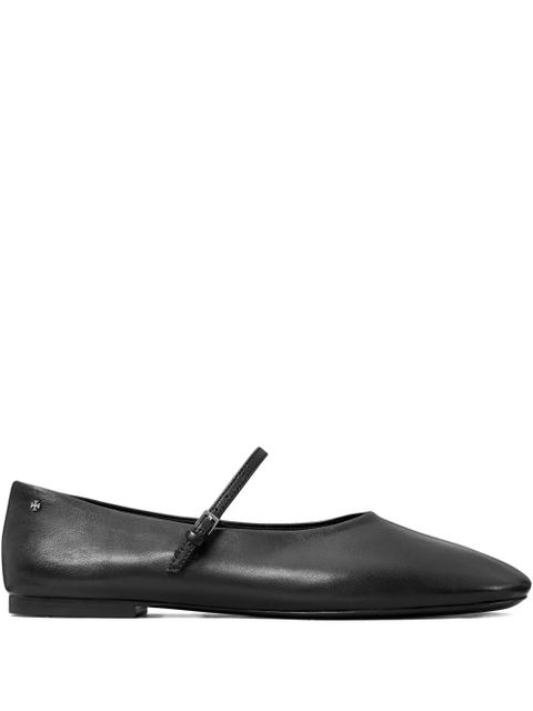 Tory Burch buckle-strap ballet flats - Black - zdjęcie produktu nr 1