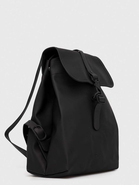 Rains plecak 13040 Backpacks kolor czarny duży gładki