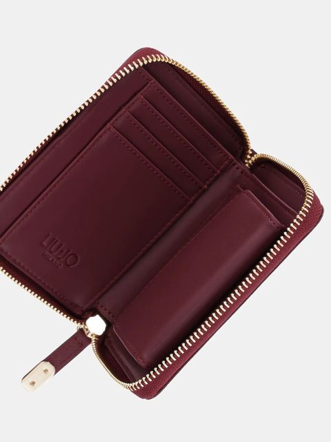 Liu Jo portfel damski kolor bordowy AF5156.E0087