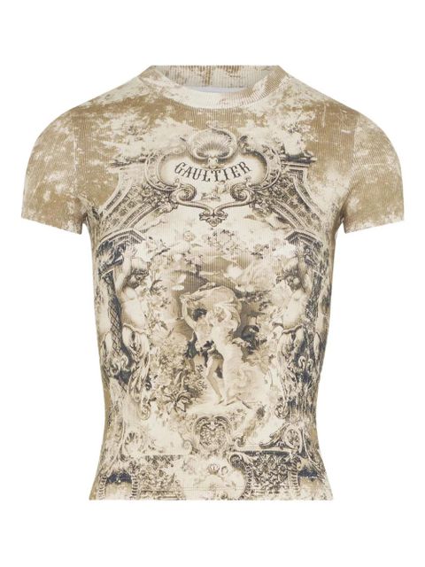 Jean Paul Gaultier printed T-shirt - Neutrals - zdjęcie produktu nr 1