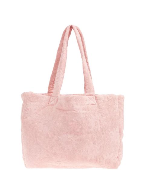 Hunza G Sunny towelling tote beach bag - Pink