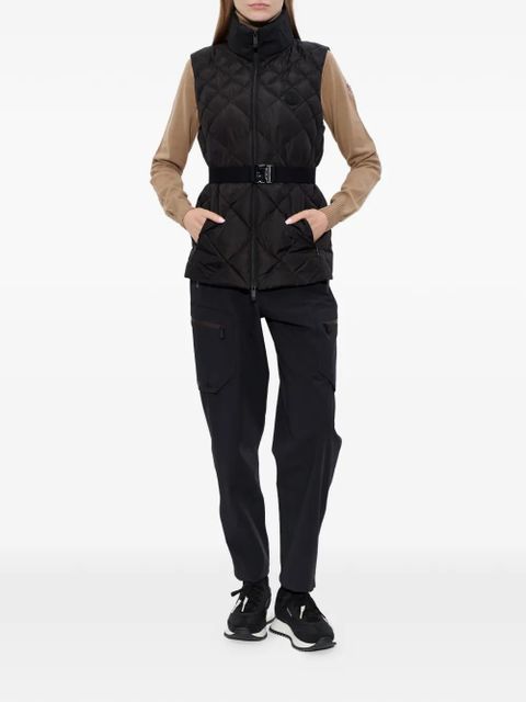 Moncler logo-patch gilet - Black - zdjęcie produktu nr 2