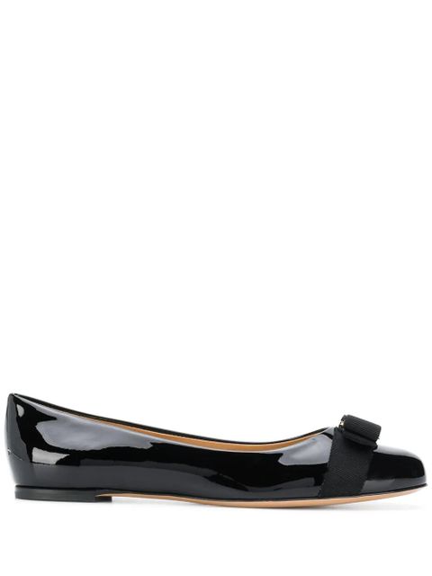 Ferragamo Varina ballerina shoes - Black - zdjęcie produktu nr 1