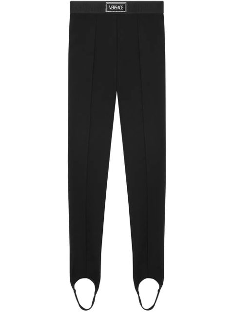 Versace 90s Vintage Logo leggings - Black - zdjęcie produktu nr 1