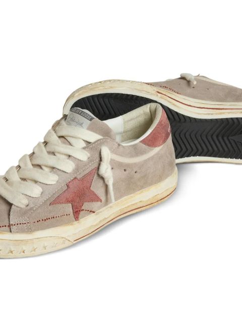 Golden Goose Super-star destroyed foxing sneakers - Neutrals