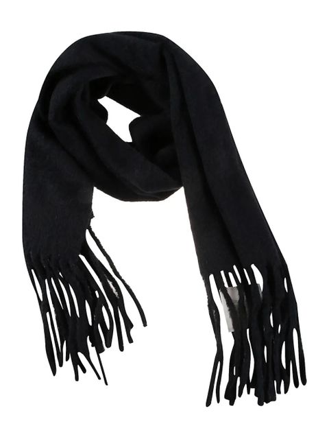LouLou de Saison Santo fringed scarf - Black - zdjęcie produktu nr 1
