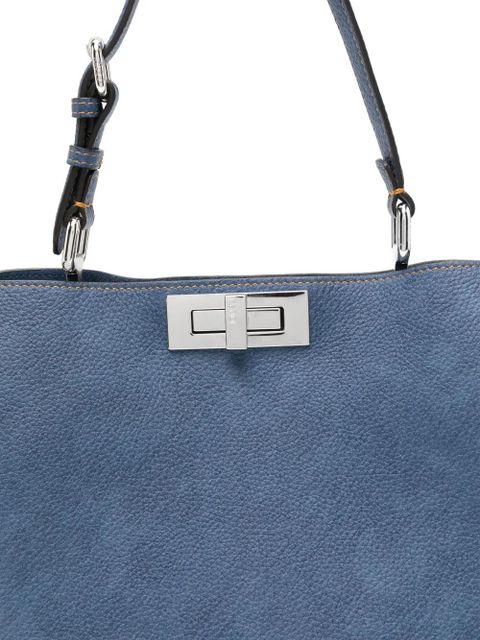 FENDI medium Peekaboo Soft top-handle bag - Blue