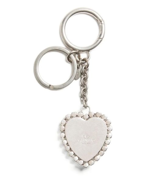 Valentino Garavani Coeur Hyperbole bag charm - Silver - zdjęcie produktu nr 2