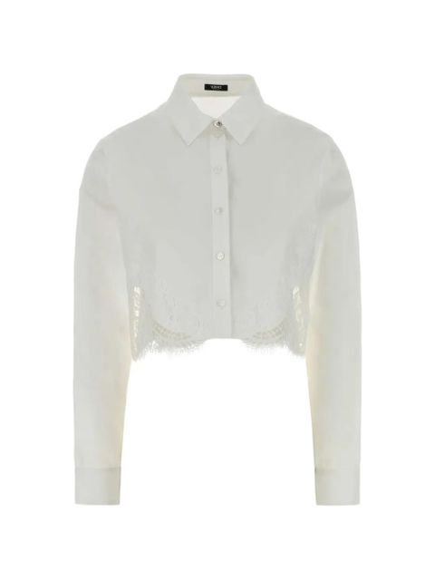 Versace lace poplin shirt - White - zdjęcie produktu nr 1