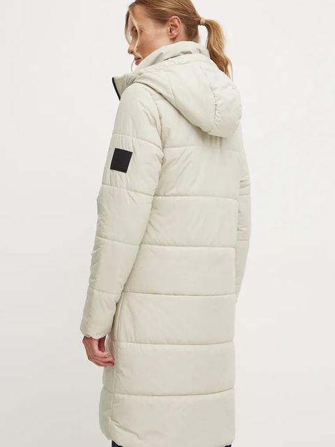 Jack Wolfskin kurtka Deutzer damska kolor beżowy zimowa 1207501