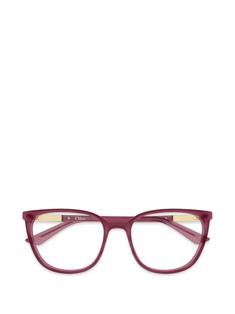 Chloé Eyewear cat-eye glasses - Purple - zdjęcie produktu nr 1