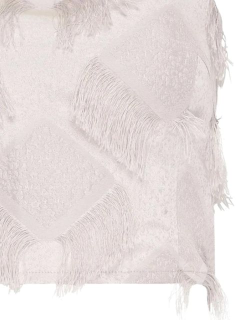 Paris Georgia Iona Tube fringed top - White - zdjęcie produktu nr 2