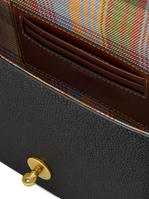 Mulberry small Darley grained leather satchel bag - Black