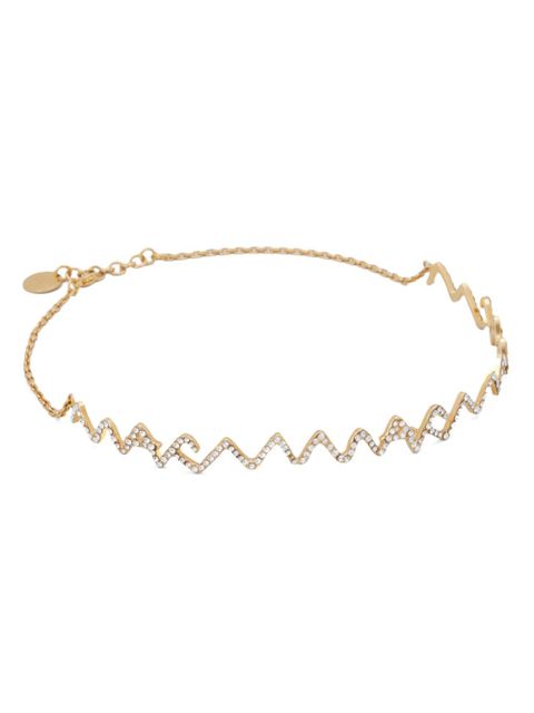 Marni logo choker necklace - Gold - zdjęcie produktu nr 2