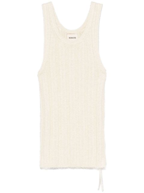 KHAITE Lena tank top - Neutrals - zdjęcie produktu nr 1