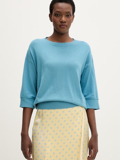 United Colors of Benetton sweter damski z wełną - zdjęcie produktu nr 2