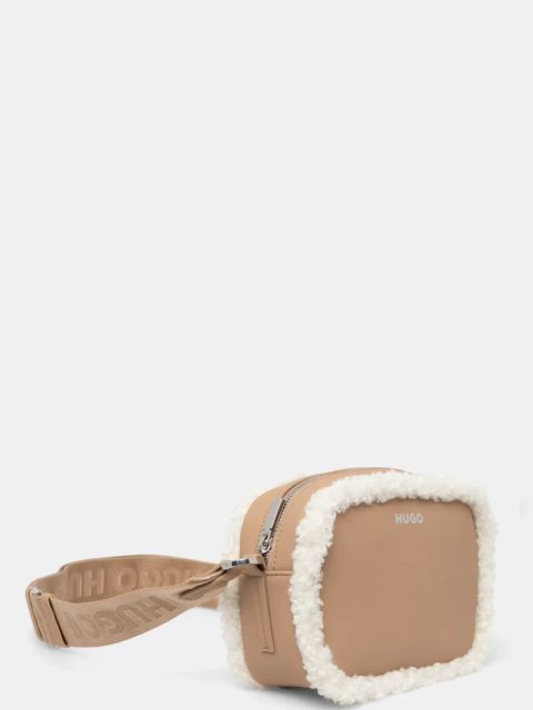 HUGO torebka kolor beżowy 50529329