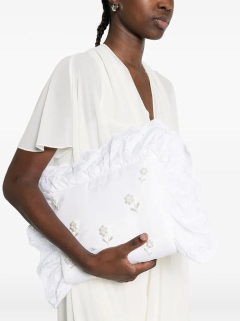 Simone Rocha embellished clutch bag - White - zdjęcie produktu nr 2