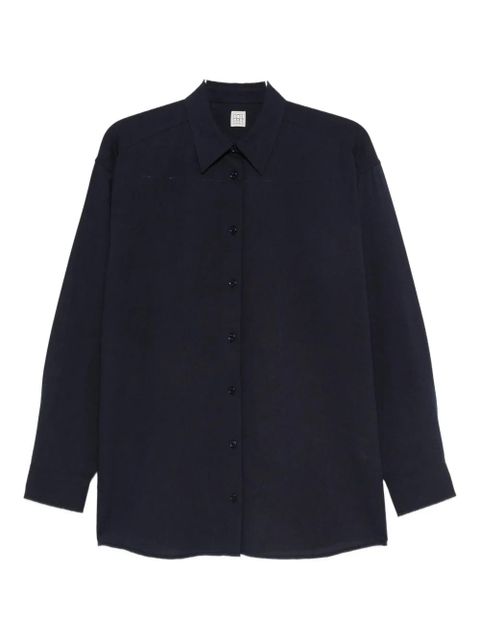 TOTEME Classic Fluid shirt - Blue