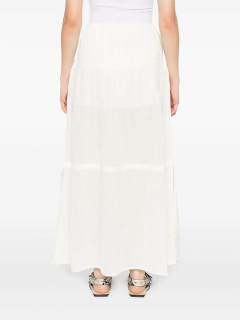 TOTEME organic cotton skirt - White