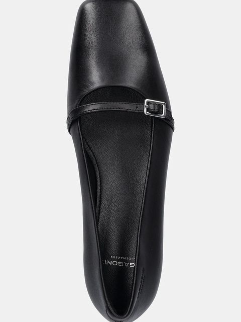 Vagabond Shoemakers baleriny skórzane DEBBI kolor czarny 5818-101-20