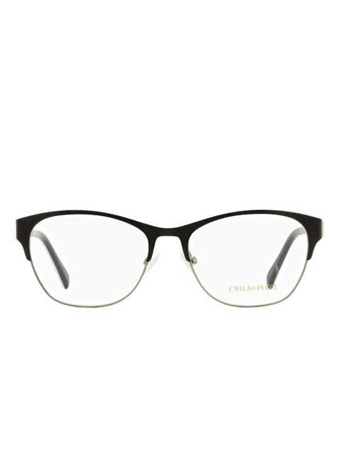 PUCCI 5029 oval-shape glasses - Black - zdjęcie produktu nr 1