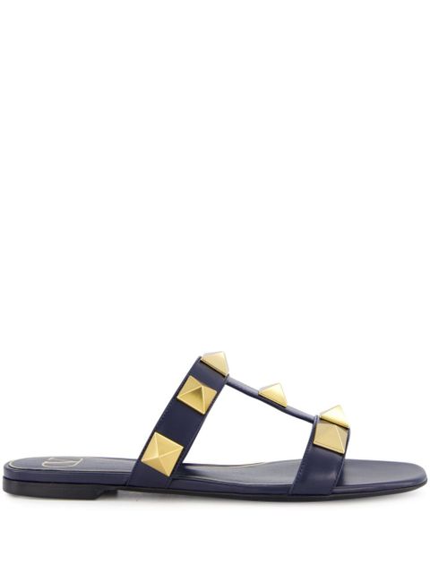 Valentino Garavani Roman Stud slides - Blue