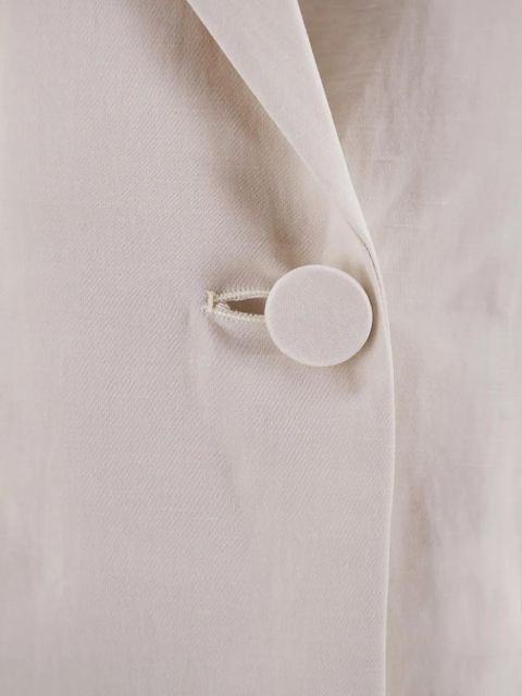 Alysi double-breasted peak-lapel blazer - Neutrals