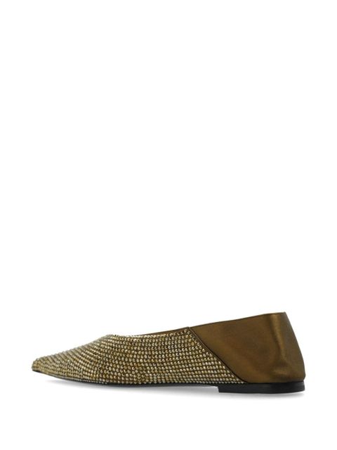 Saint Laurent Nour slippers - Green