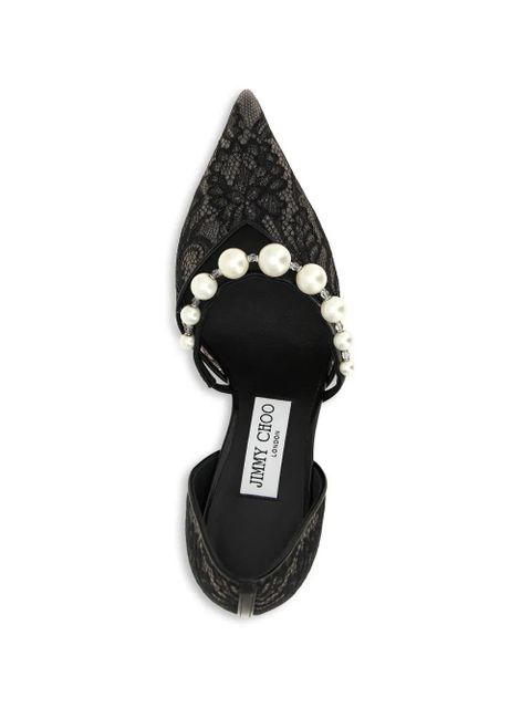 Jimmy Choo Aurelie lace pumps - Black
