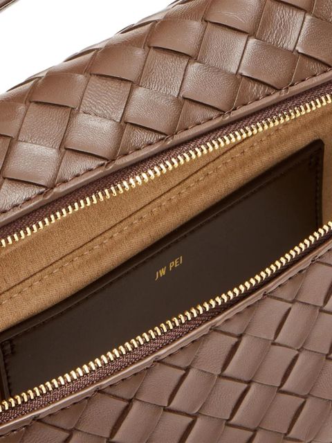 JW Pei woven-detail cross body bag - Brown - zdjęcie produktu nr 2