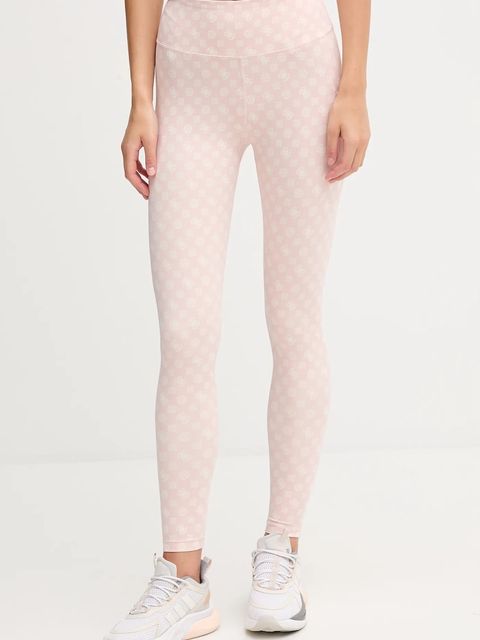 Guess legginsy PEONY damskie kolor różowy wzorzyste V5YB18 MC03W - zdjęcie produktu nr 1