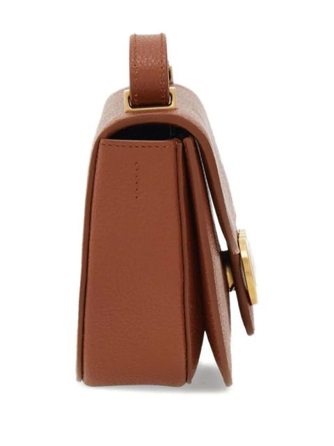 Ferragamo Double Gancini cross body bag - Brown