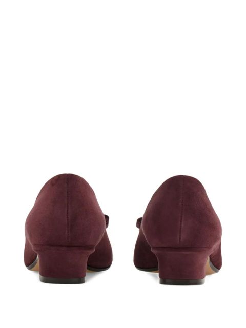 Ferragamo 30mm Vara bow-detail pumps - Purple