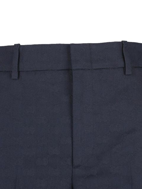 Gucci pressed crease trousers - Blue