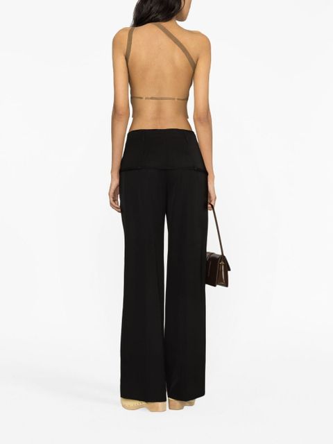 Jacquemus Le Pantalon Criollo wool trousers - Black