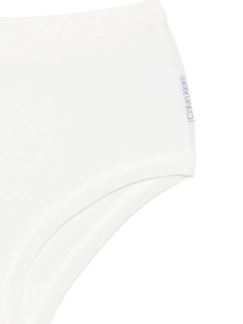 CALVIN KLEIN COLLECTION Tyra ribbed-knit brief - White - zdjęcie produktu nr 2