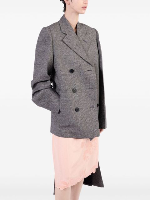 Prada embroidered silk skirt - Pink