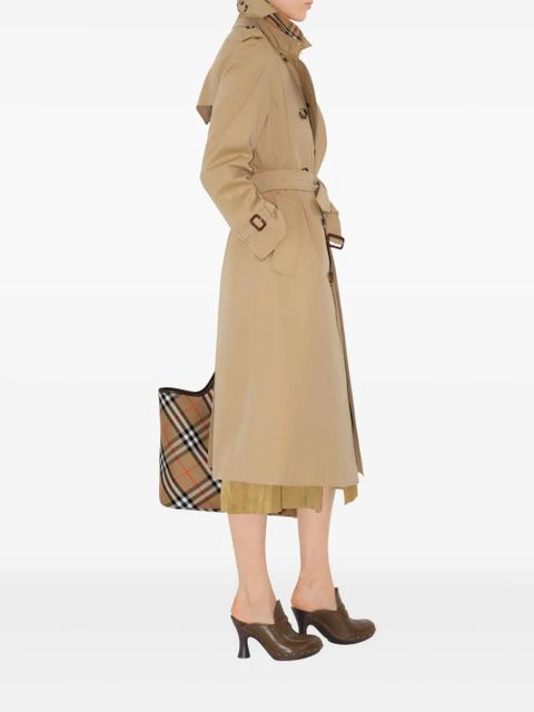 Burberry double-breasted trench coat - Neutrals