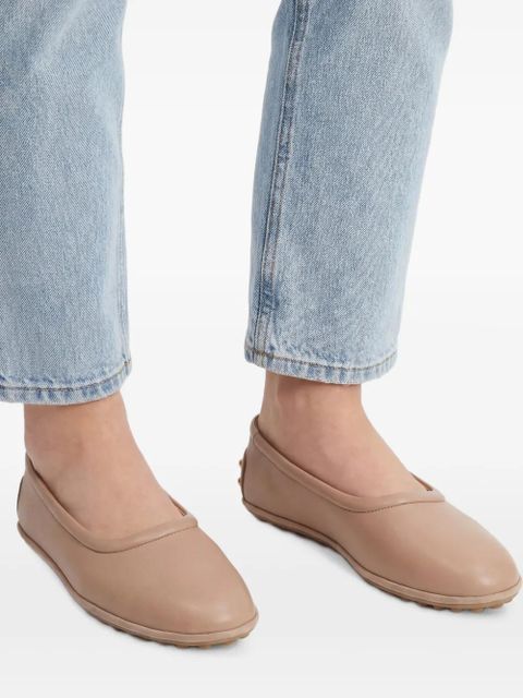 Tod's stud-detail ballet flat - Neutrals