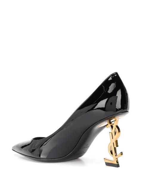 Saint Laurent Opyum patent leather pumps - Black