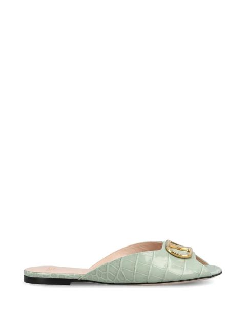 Valentino Garavani logo sandals - Green - zdjęcie produktu nr 1