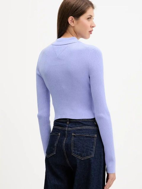 Tommy Jeans sweter damski lekki DW0DW21829