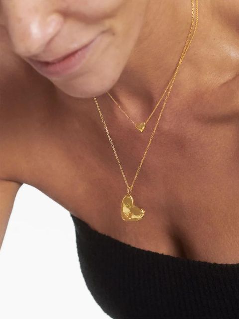 Monica Vinader 18kt gold vermeil Woven Chain necklace - zdjęcie produktu nr 2